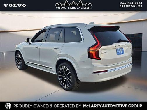 Crystal White Pearl 2026 Volvo XC90 Ultra, B6 AWD Gas (mild hybrid), Gasoline, Bright, 7 Seats