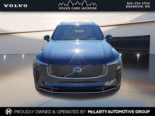 Denim Blue Metallic 2026 Volvo XC90 Plus, B6 AWD Gas (mild hybrid), Gasoline, Bright, 7 Seats