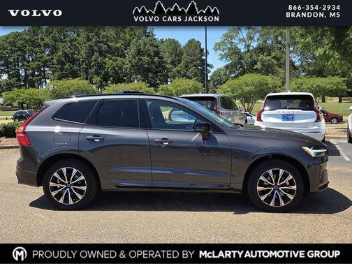 Gray 2024 Volvo XC60 B5 Plus Dark Theme