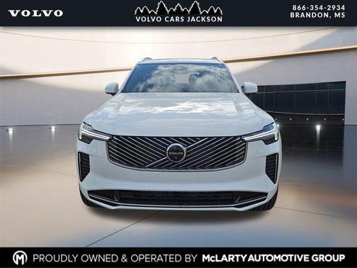 Crystal White Pearl 2026 Volvo XC90 Ultra, B6 AWD Gas (mild hybrid), Gasoline, Bright, 7 Seats