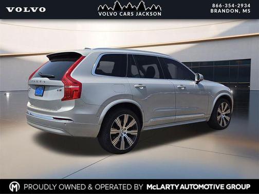 Silver Dawn Metallic 2024 Volvo XC90 B5 Plus Bright Theme