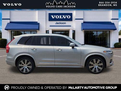 Silver Dawn Metallic 2024 Volvo XC90 B5 Plus Bright Theme