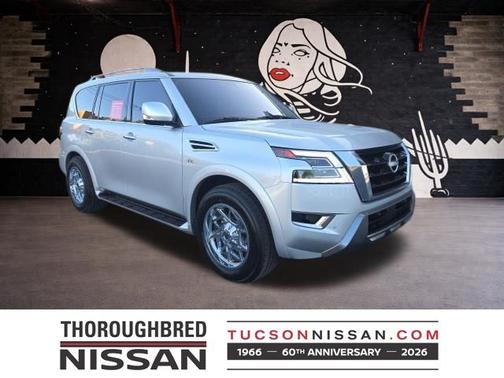 Brilliant Silver Metallic 2022 Nissan Armada SV