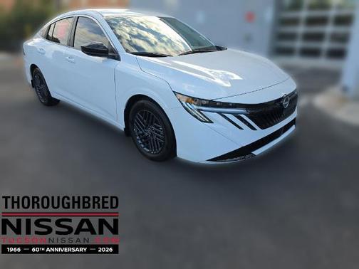 Cloud White 2026 Nissan Sentra SV