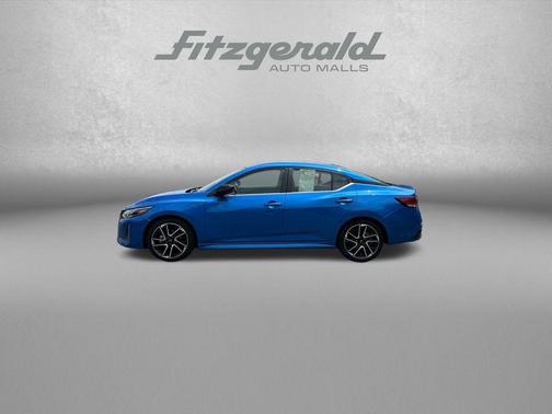 Electric Blue Metallic 2025 Nissan Sentra SR