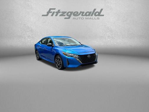 Electric Blue Metallic 2025 Nissan Sentra SR