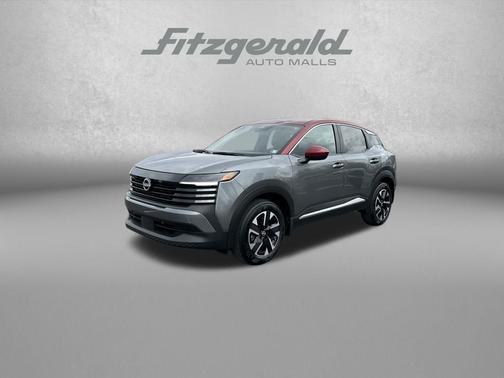 Gun Metallic/Scarlet Ember Tintcoat 2025 Nissan Kicks SV