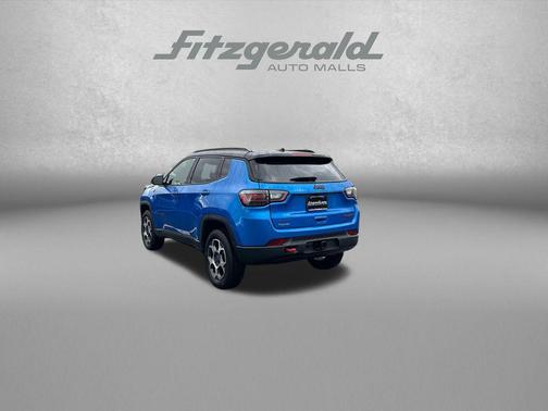 Laser Blue Pearlcoat 2022 Jeep Compass Trailhawk