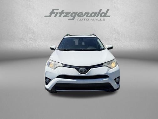 Super White 2017 Toyota RAV4 XLE