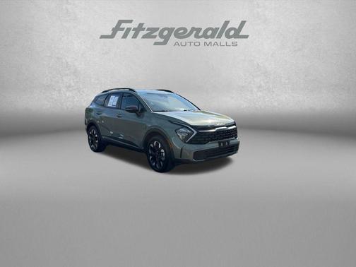 Jungle Green 2023 Kia Sportage X-Line