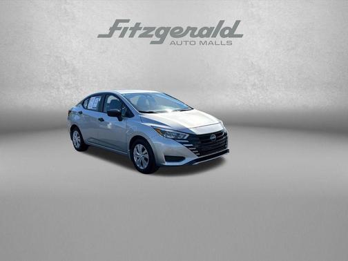Brilliant Silver Metallic 2025 Nissan Versa 1.6 S