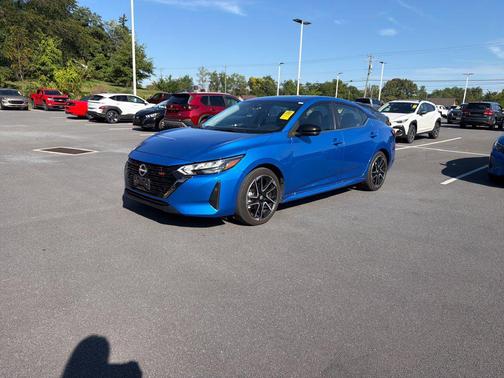 Electric Blue Metallic 2025 Nissan Sentra SR