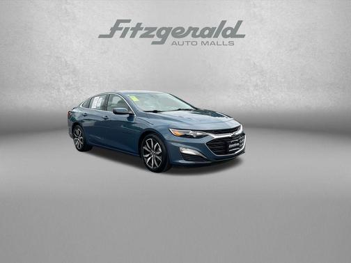 Lakeshore Blue Metallic 2024 Chevrolet Malibu FWD RS