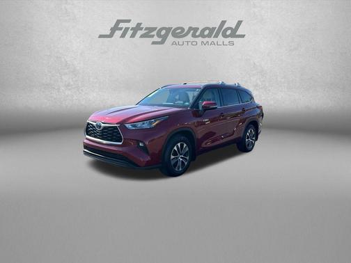 Ruby Flare Pearl 2020 Toyota Highlander Hybrid XLE