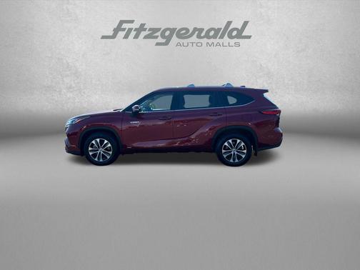 Ruby Flare Pearl 2020 Toyota Highlander Hybrid XLE