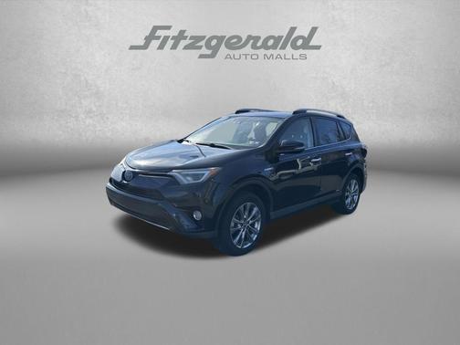 Galactic Aqua Mica 2018 Toyota RAV4 Hybrid Limited