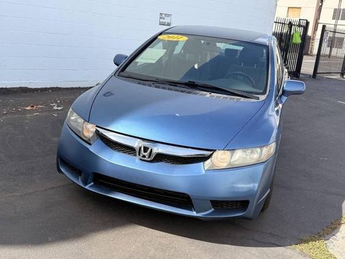 Atomic Blue Metallic 2011 Honda Civic LX