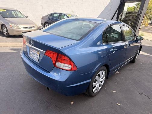 Atomic Blue Metallic 2011 Honda Civic LX