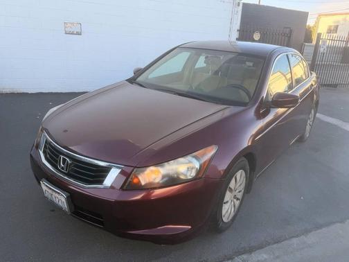 Basque Red Pearl 2008 Honda Accord 2.4 LX