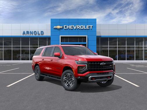 Radiant Red Tintcoat 2026 Chevrolet Suburban Z71, 4WD