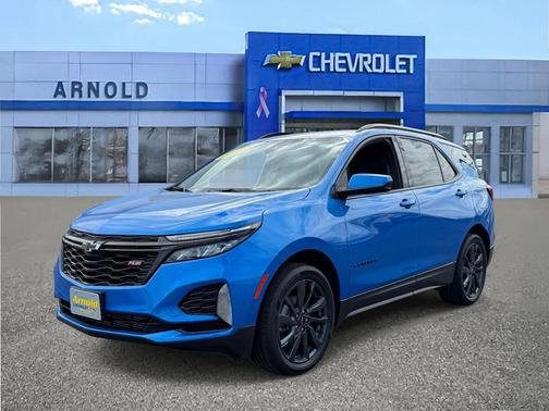 Lakeshore Blue Metallic 2024 Chevrolet Equinox AWD RS