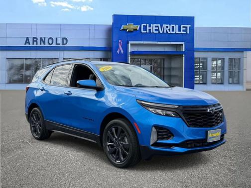 Lakeshore Blue Metallic 2024 Chevrolet Equinox AWD RS