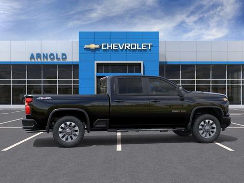 Black 2026 Chevrolet Silverado 2500 Custom