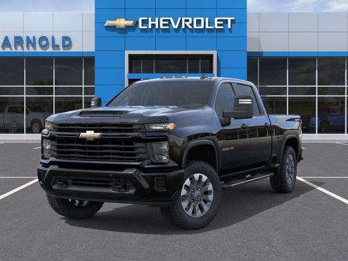 Black 2026 Chevrolet Silverado 2500 Custom