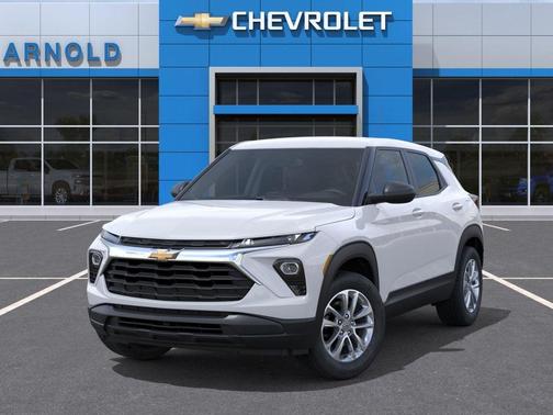 Summit White 2026 Chevrolet Trailblazer LS