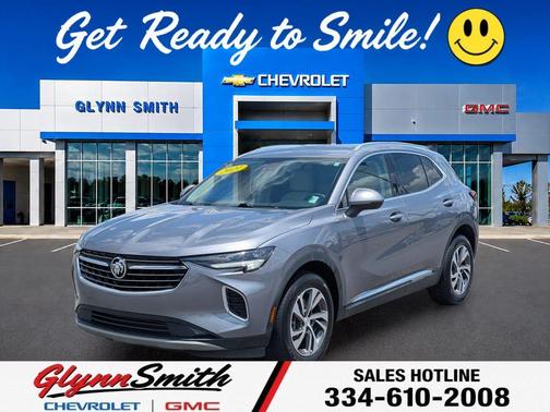 Satin Steel Metallic 2021 Buick Envision FWD Essence