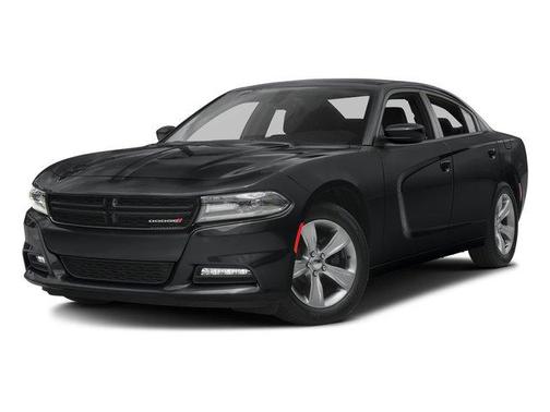 Pitch Black Clearcoat 2017 Dodge Charger SXT
