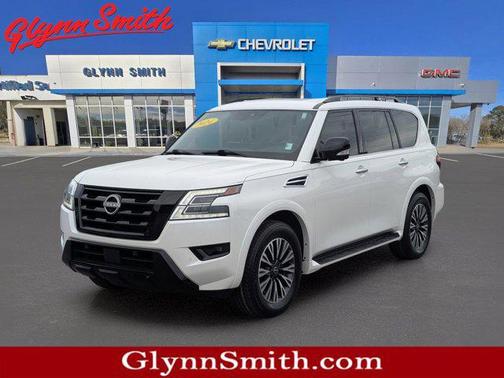 Aspen White Tricoat 2024 Nissan Armada SL 2WD