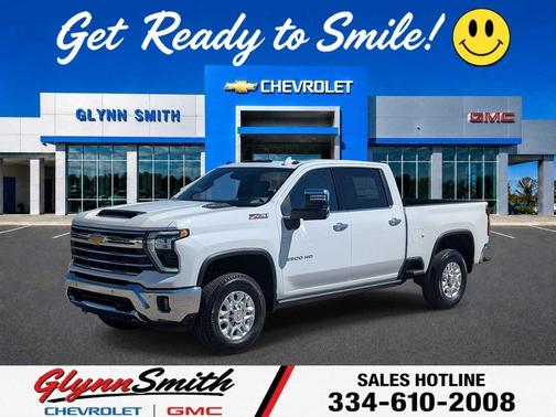 Summit White 2026 Chevrolet Silverado 2500 LTZ