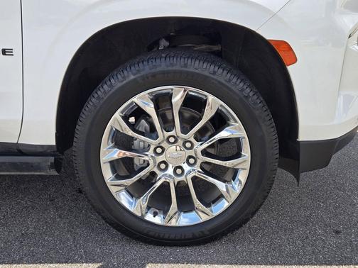 Summit White 2023 Chevrolet Tahoe 4WD High Country