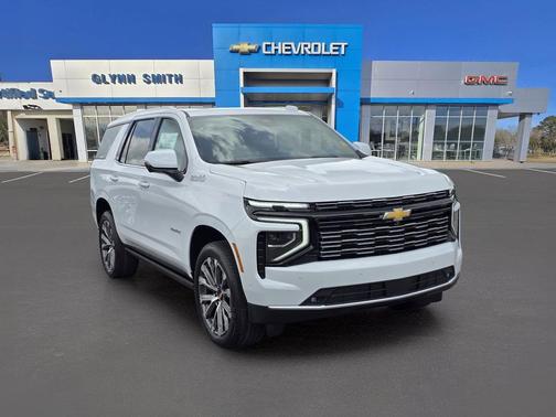 Polar White Tricoat 2026 Chevrolet Tahoe High Country