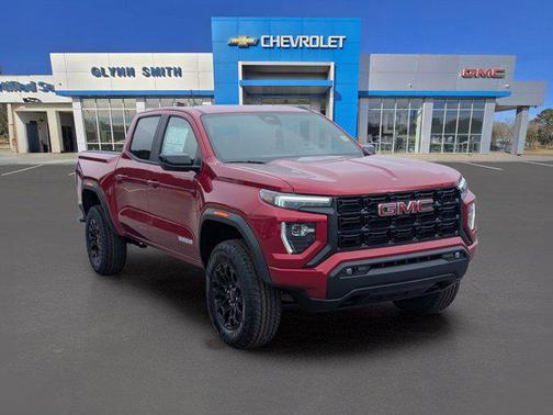 Volcanic Red Tintcoat 2026 GMC Canyon Elevation