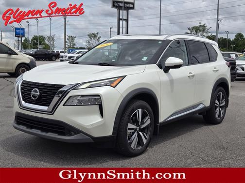 Pearl White Tricoat 2021 Nissan Rogue SL