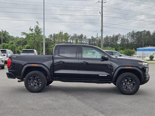 Onyx Black 2025 GMC Canyon Elevation