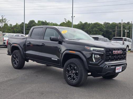 Onyx Black 2025 GMC Canyon Elevation