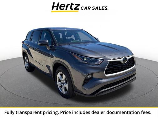 Magnetic Gray Metallic 2025 Toyota Highlander LE