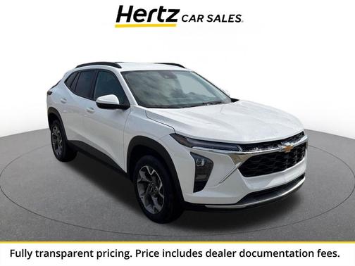 Summit White 2025 Chevrolet Trax LT