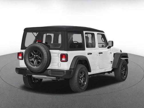 Bright White Clearcoat 2025 Jeep Wrangler 4-Door Sahara 4x4