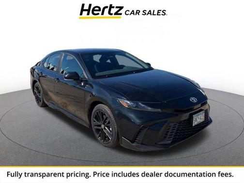 Black 2025 Toyota Camry SE