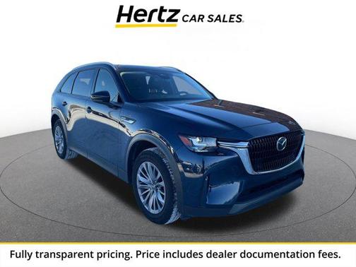 Deep Crystal Blue Mica 2025 Mazda CX-90 3.3 Turbo Preferred