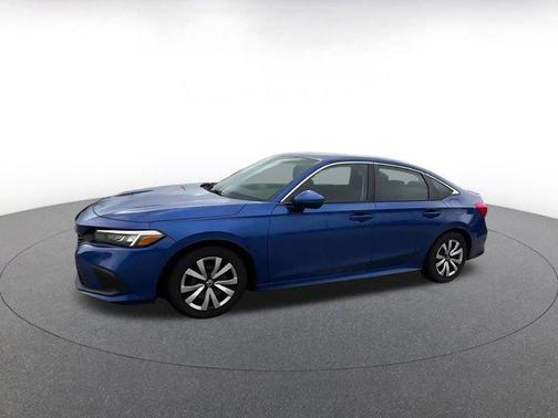 Aegean Blue Metallic 2022 Honda Civic LX