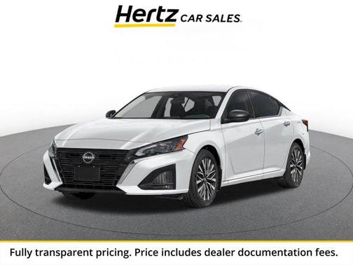 Glacier White 2025 Nissan Altima SV FWD