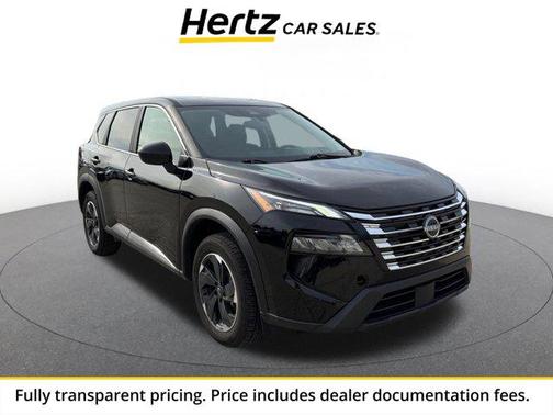 Super Black 2025 Nissan Rogue SV
