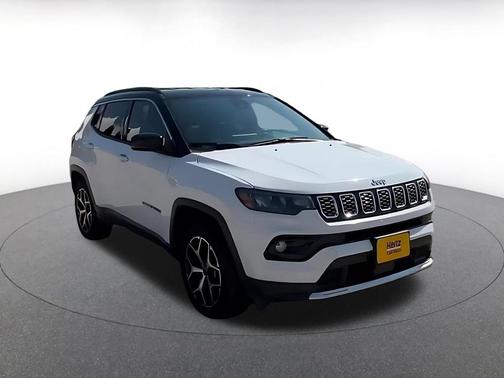 Bright White Clearcoat 2025 Jeep Compass Limited