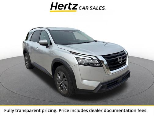 Brilliant Silver Metallic 2025 Nissan Pathfinder SV FWD