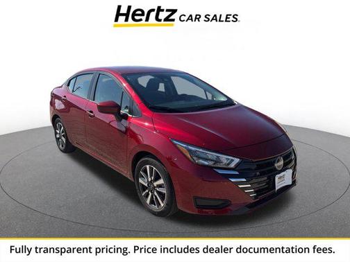 Scarlet Ember Tintcoat 2025 Nissan Versa 1.6 SV